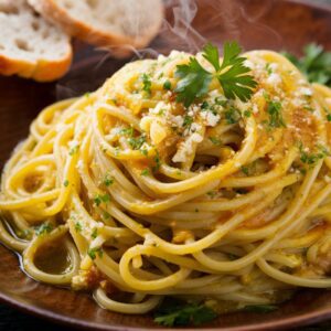 Garlic Butter Shrimp Pasta