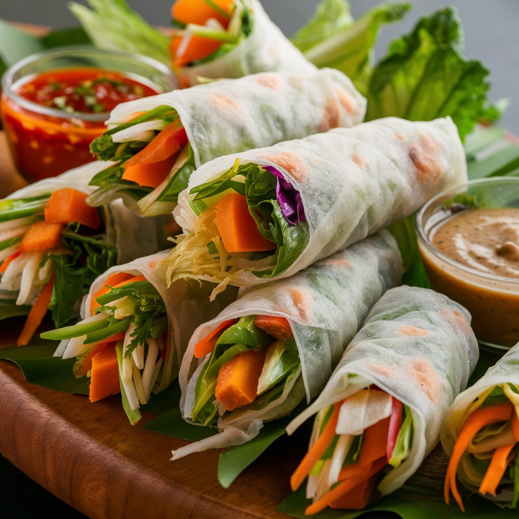 Veggie Spring Rolls in an Air Fryer: A Crispy, Healthy Delight