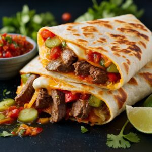 Perfect Beef Quesadilla