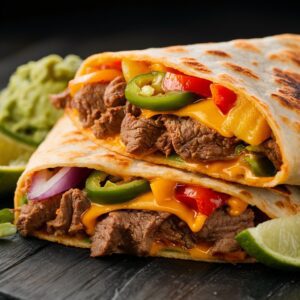 Perfect Beef Quesadilla