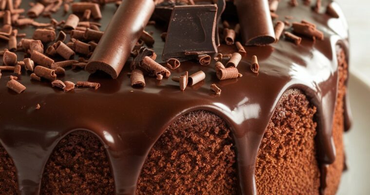 The Ultimate Chocolate Cake Recipe: Moist, Rich, and Easy to Make!